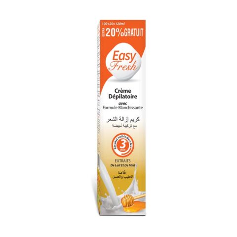 Easy Fresh Hair Removal Cream Milk & Honey 120ml